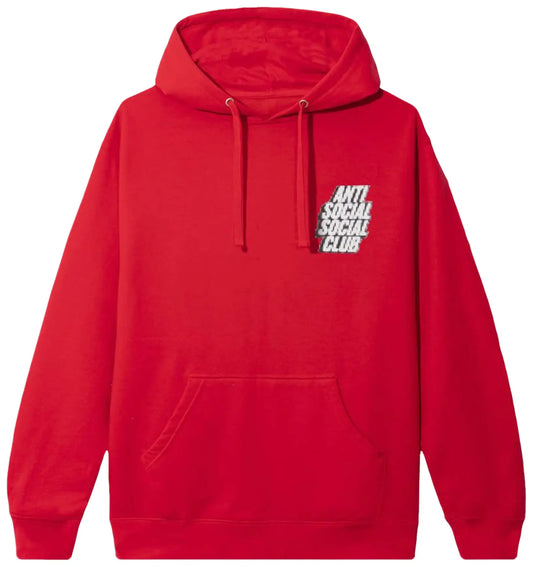 Anti Social Social Club Tokyo hoodie from the SS21 collection Red