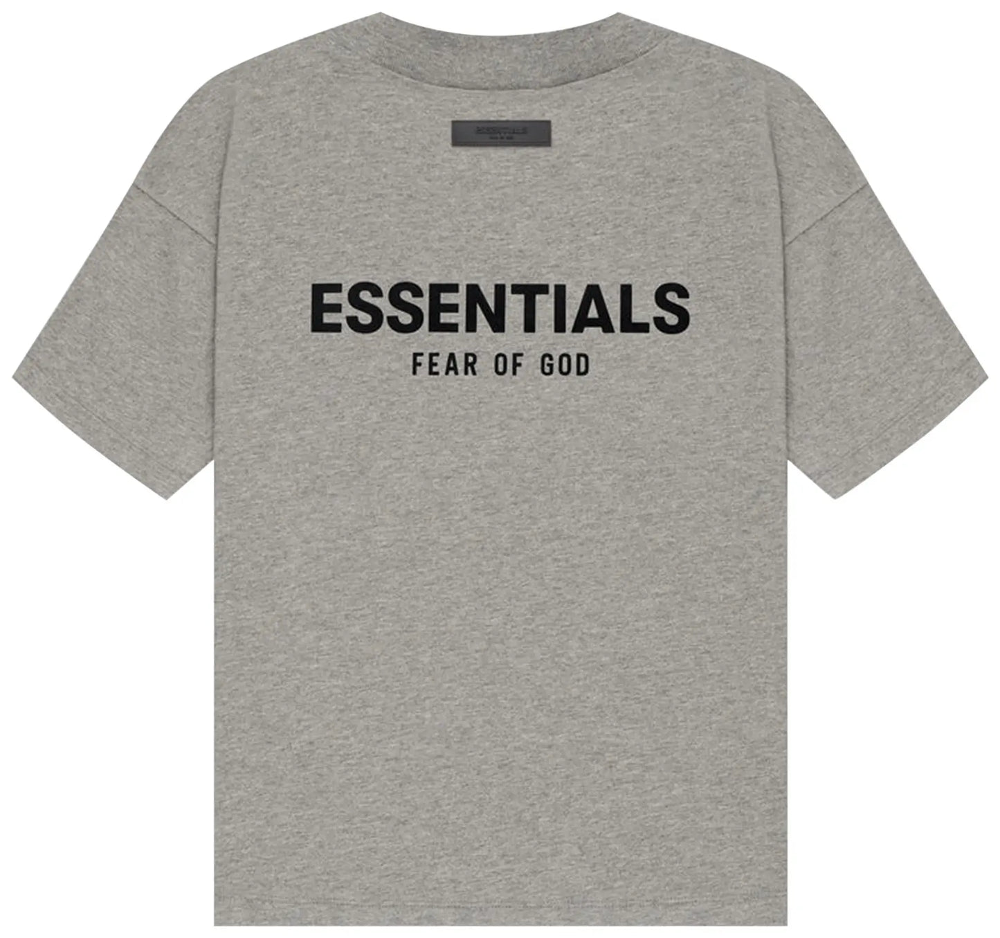 Fear of God Essentials Jersey Crewneck T-Shirt "Dark Oatmeal"