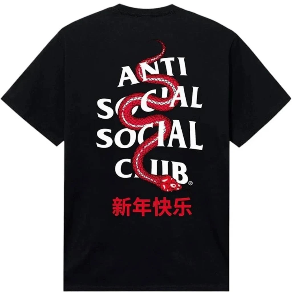 Anti Social Social Club Year of The Snake Wisdom Tee Black