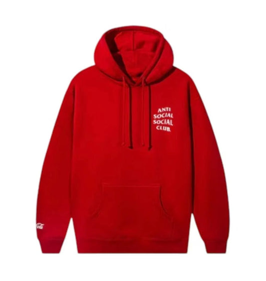 Anti Social Social Club x Coca-Cola PB Hoodie Red