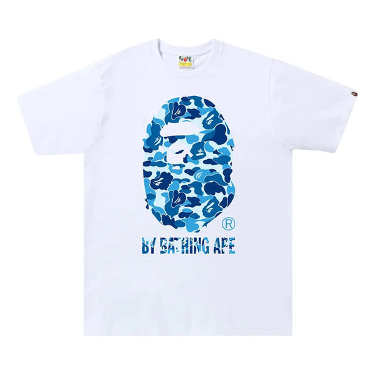 BAPE ABC Camo By Bathing Ape Tee 'White/Blue'