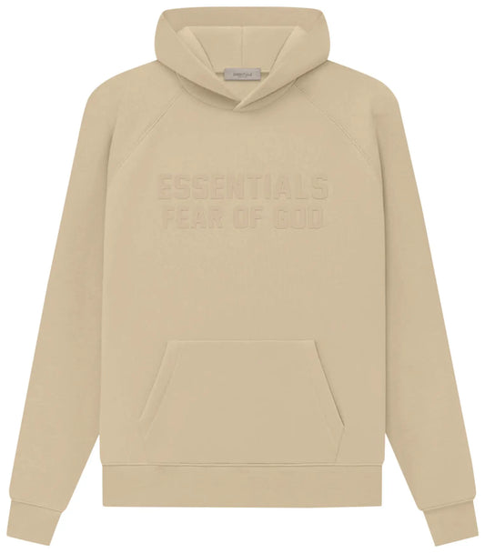 Fear of God Essentials Hoodie in the "Sand" or "Light Tuscan"