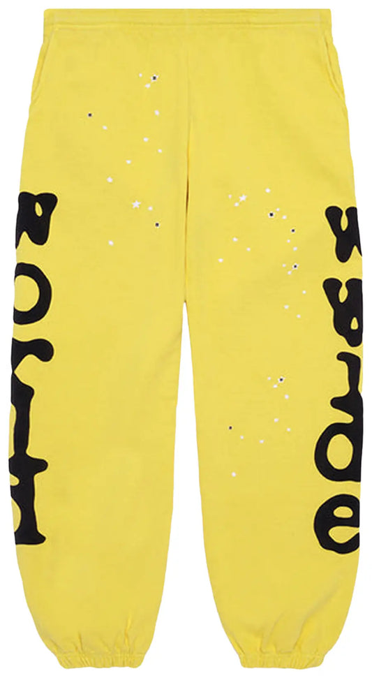 Sp5der Beluga Sweatpants 'Gold' Yellow