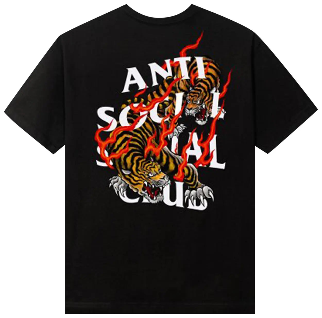 Anti Social Social Club Tiger Blood T-Shirt 'Black'