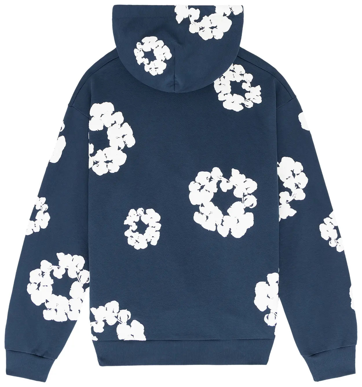 DENIM TEARS COTTON WREATH HOODIE NAVY
