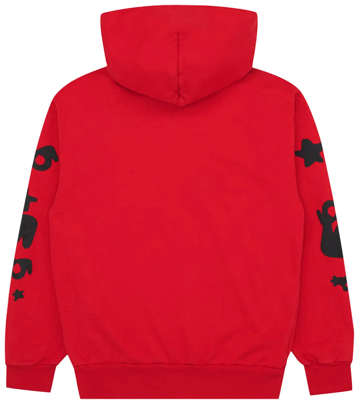 Sp5der Beluga Hoodie 'Red/Black' V2