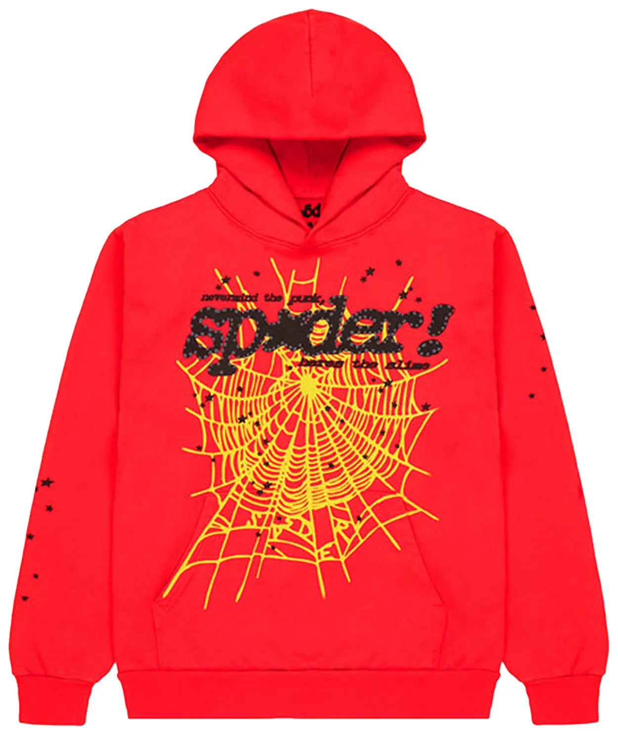 Sp5der P*NK V2 Hoodie Red