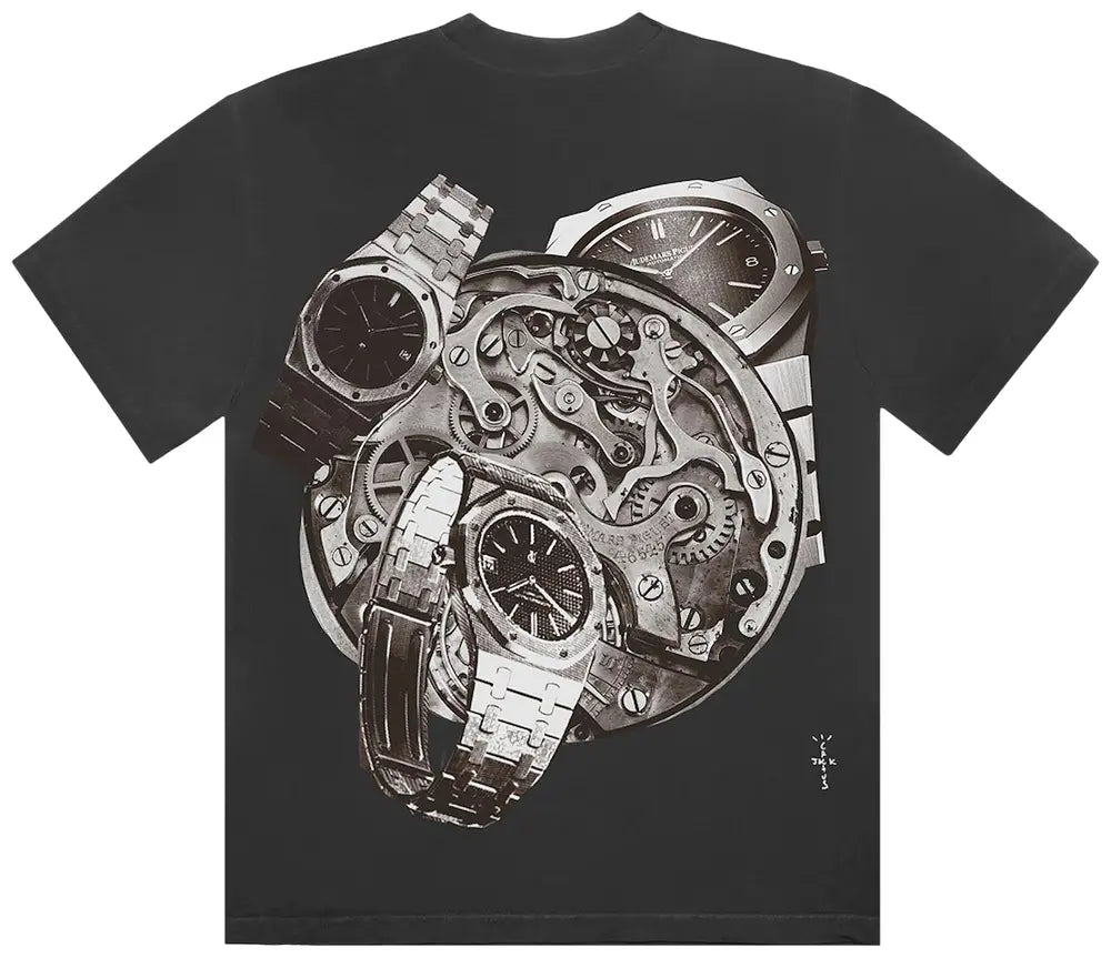 Travis Scott CJ x Audemars Piguet Collage Tee Black