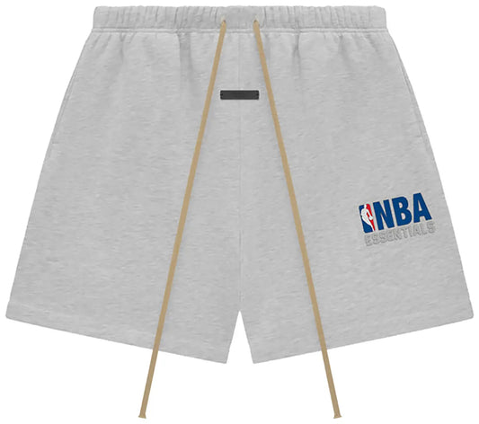 Fear of God Essentials x NBA Sweat Shorts "Light Heather"