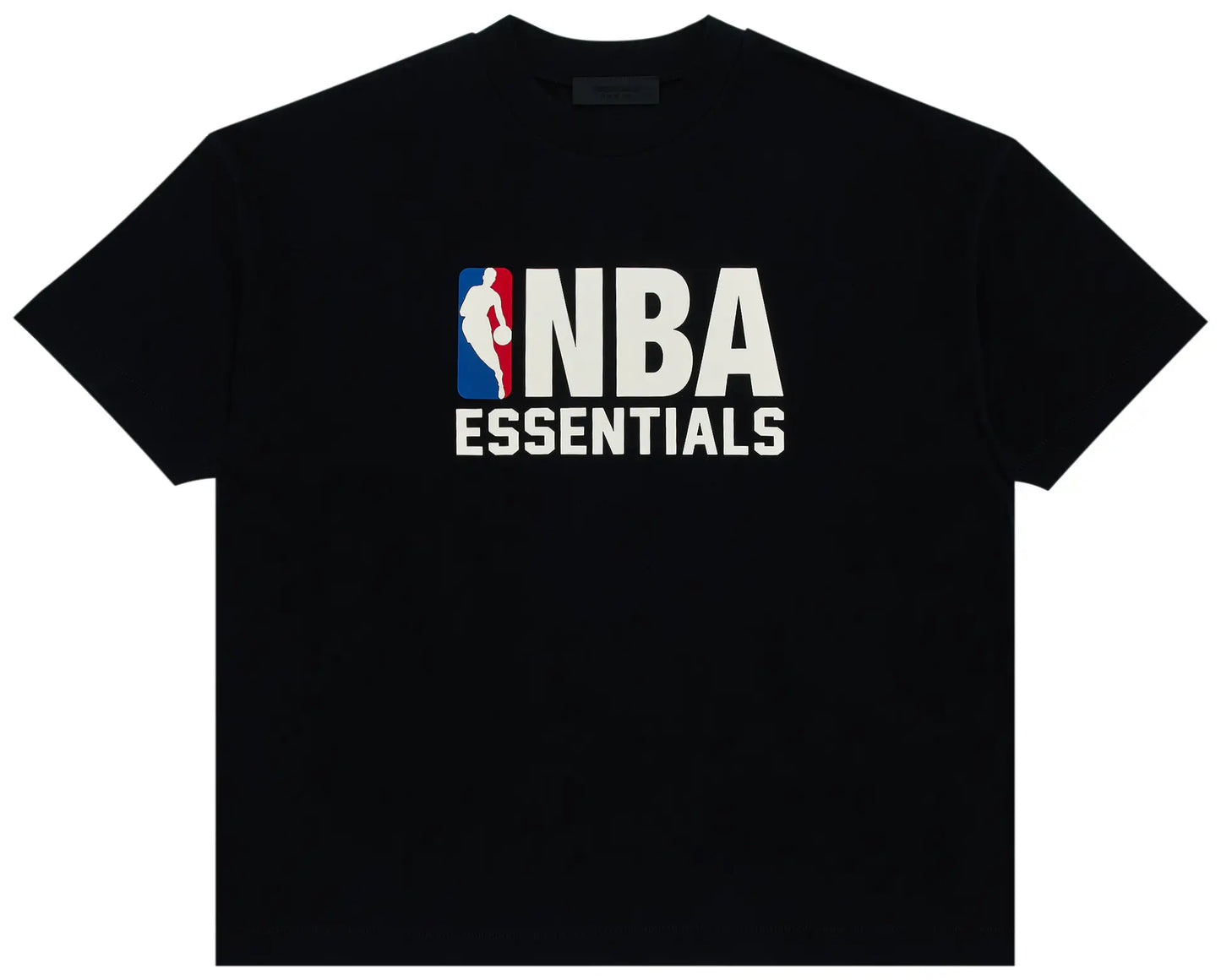 Fear of God Essentials x NBA T-Shirt in "Black."