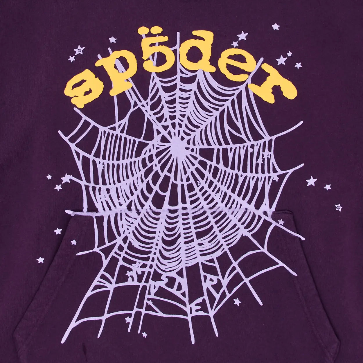 Sp5der Star OG Web V2 Hoodie "Purple"