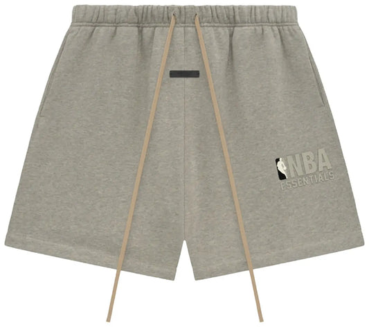 Fear of God Essentials x NBA Sweat Shorts 'Warm Heather'