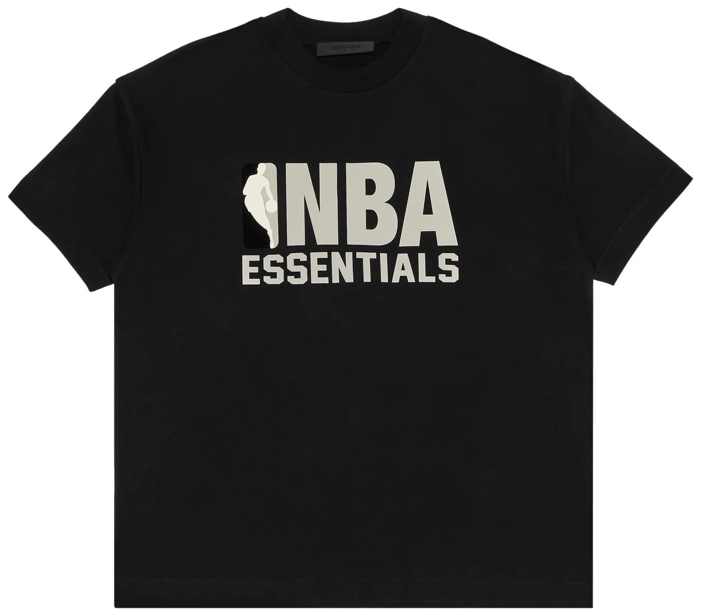 Fear of God Essentials x NBA Appliquéd Cotton-Jersey T-Shirt in Black