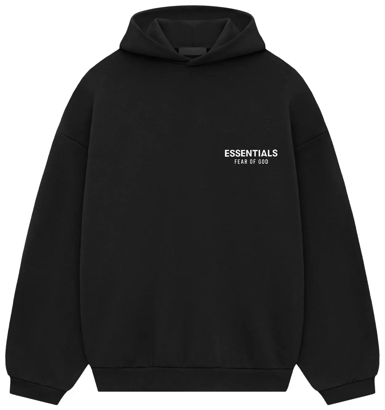 Fear of God Essentials Fleece Hoodie 'Black'
