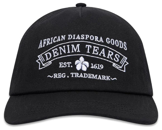 Denim Tears ADG (African Diaspora Goods) Cap Black