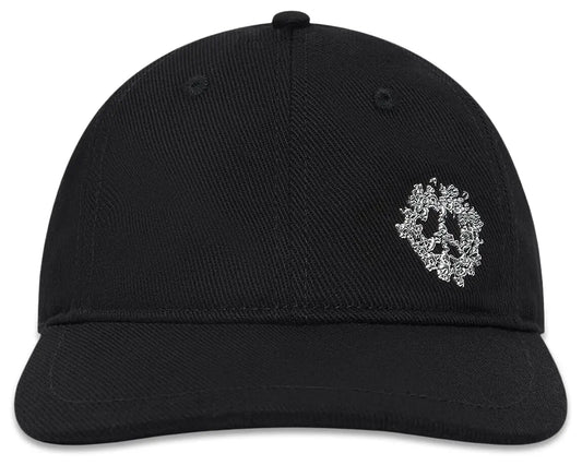 Denim Tears "Denim University" Peace Wreath Cap Black