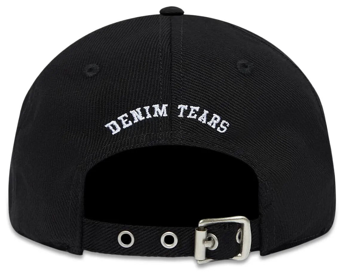 Denim Tears "Denim University" Peace Wreath Cap Black