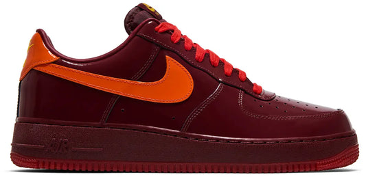 Nike Air Force 1 Low 'Patent Leather Dark Team Red'