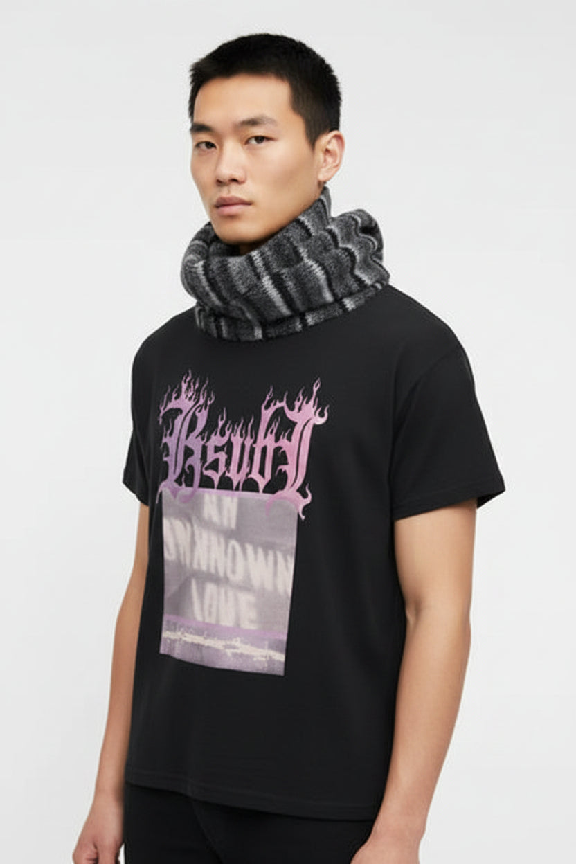 Ksubi Alter Sid SS Tee Bleach Black