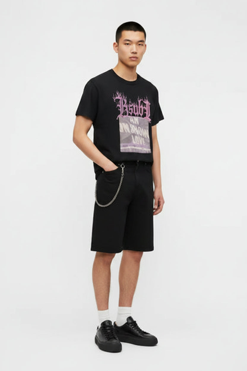 Ksubi Alter Sid SS Tee Bleach Black