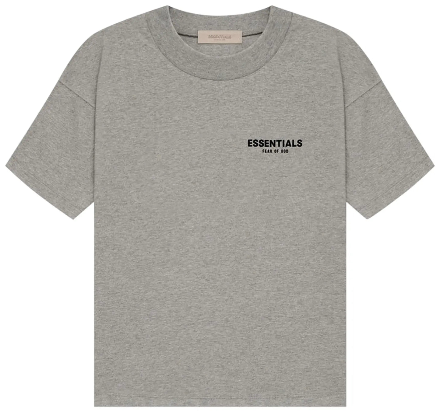 Fear of God Essentials Jersey Crewneck T-Shirt "Dark Oatmeal"