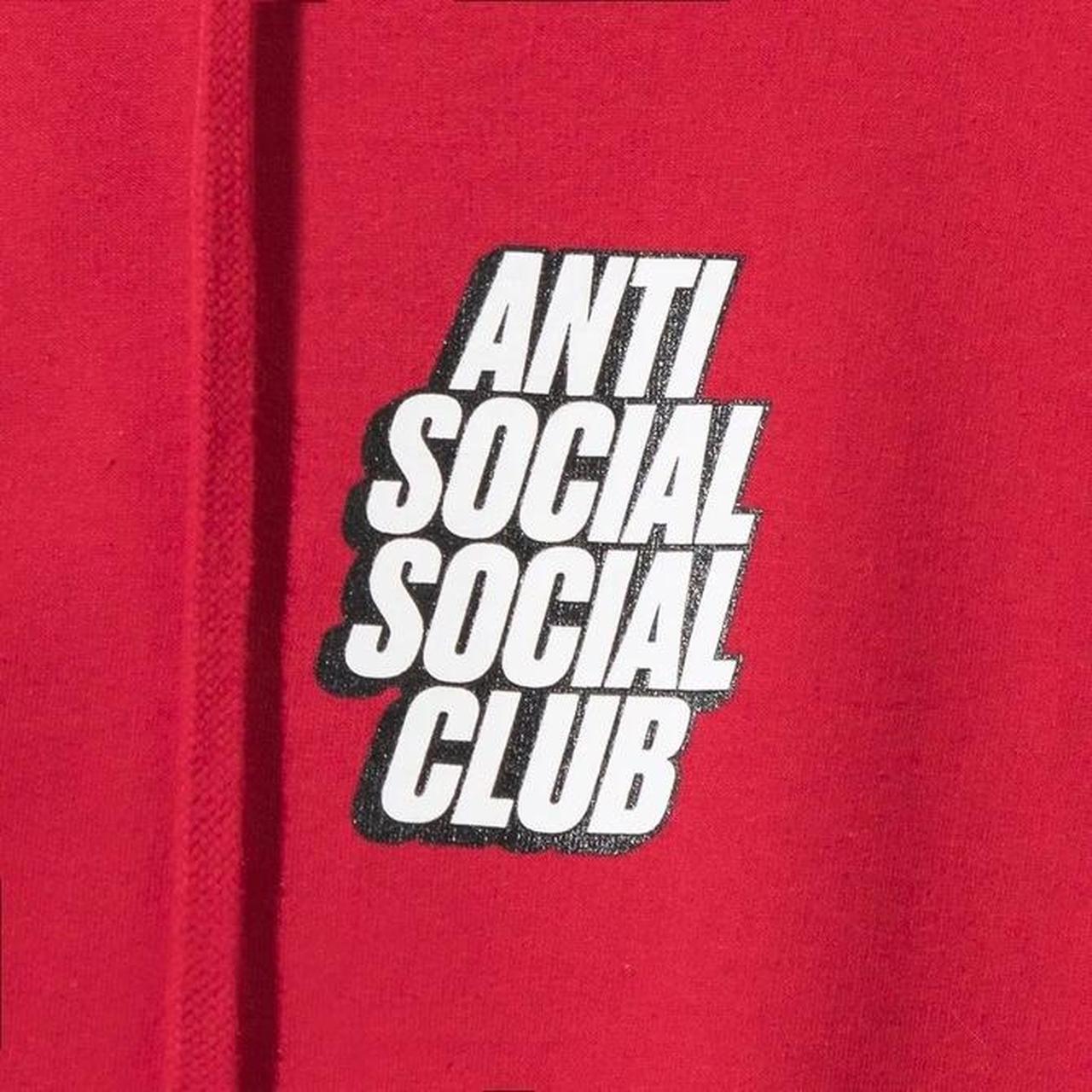 Anti Social Social Club Tokyo hoodie from the SS21 collection Red