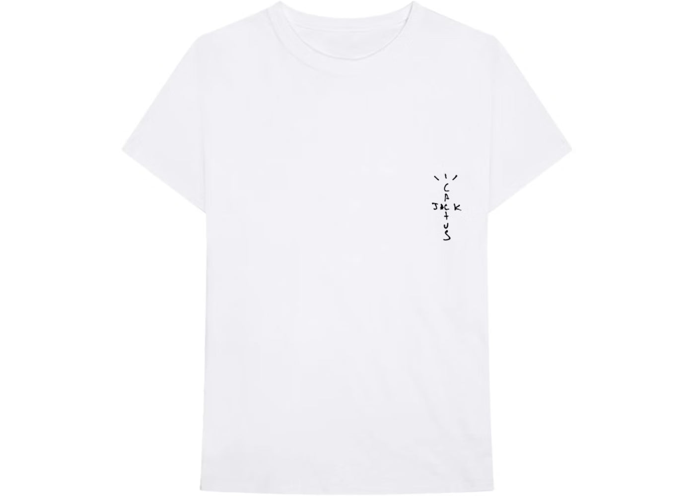 Travis Scott Cactus Jack Logo T-Shirt white