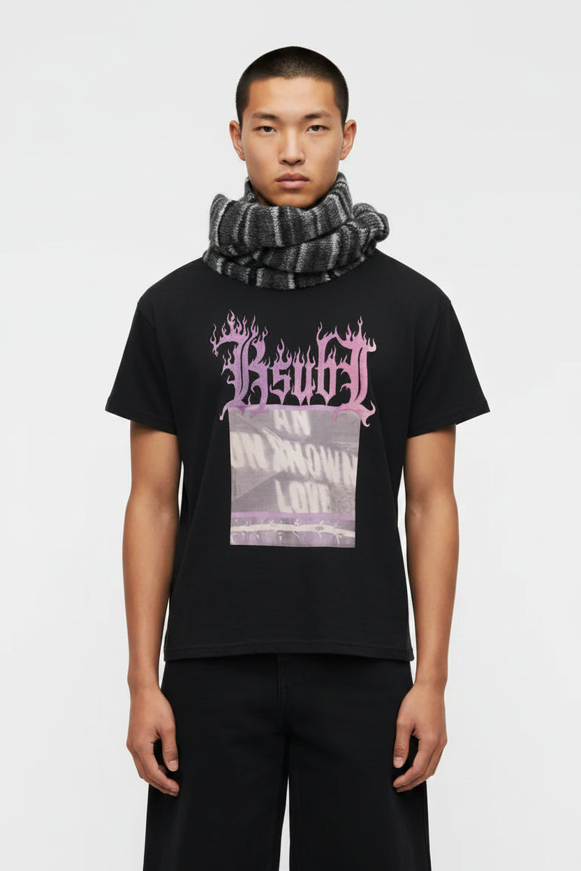 Ksubi Alter Sid SS Tee Bleach Black