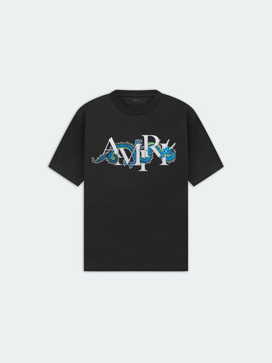 AMIRI Lunar New Year Dragon Tee Black