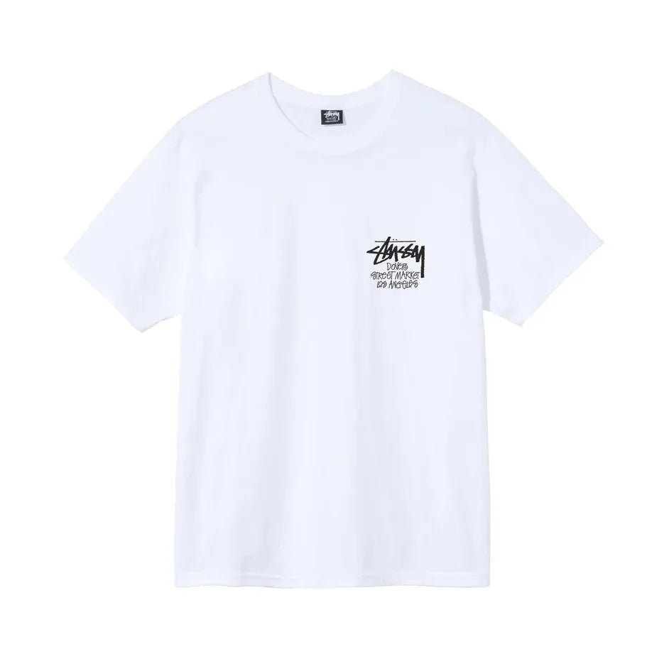 Stüssy x Dover Street Market (DSM) Los Angeles Exclusive T-Shirt White