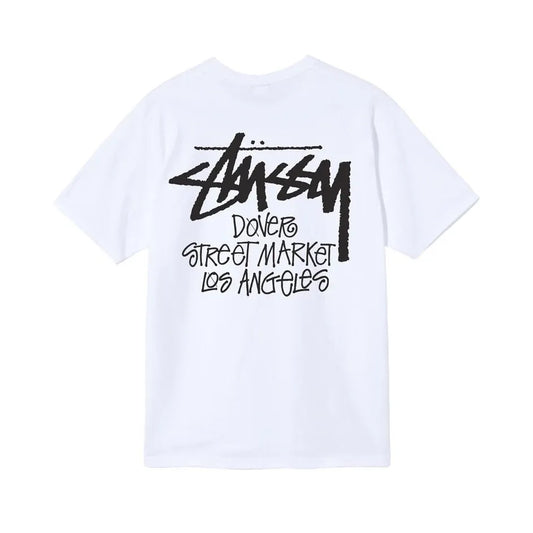 Stüssy x Dover Street Market (DSM) Los Angeles Exclusive T-Shirt White