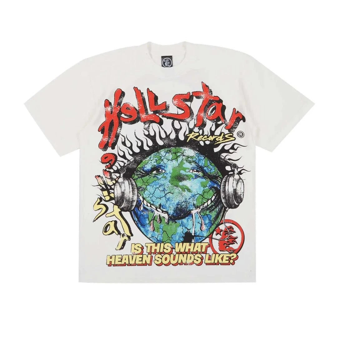 Hellstar "Heaven on Earth" T-shirt cream