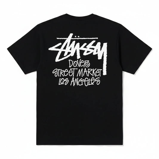 Stüssy x Dover Street Market (DSM) Los Angeles Exclusive T-Shirt Black
